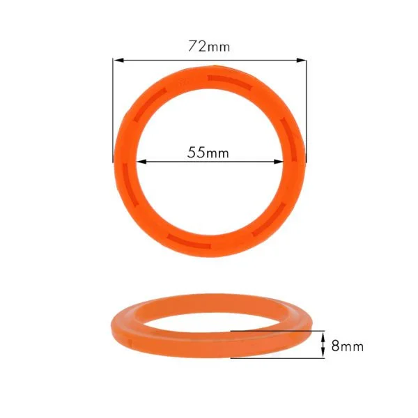 אטם ראש סיליקון מרזוקו קוני כתום מידות