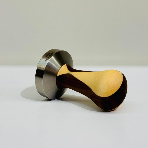 Coffee Tamper Walnut Maple 58a