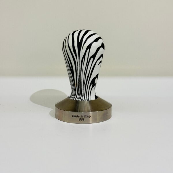 Coffee Tamper Zebra