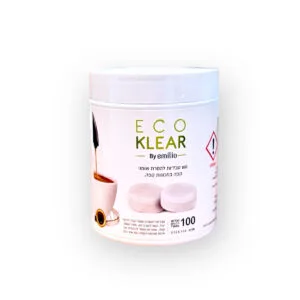 100 טבליות ניקוי שומני קפה