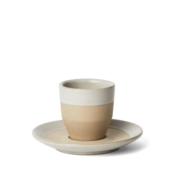 Pico Espresso Cup And Saucer Natural 1080
