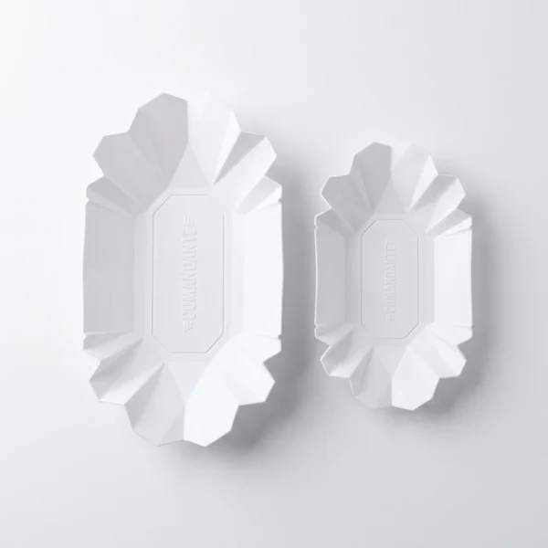 סט מגשי פולים לבן