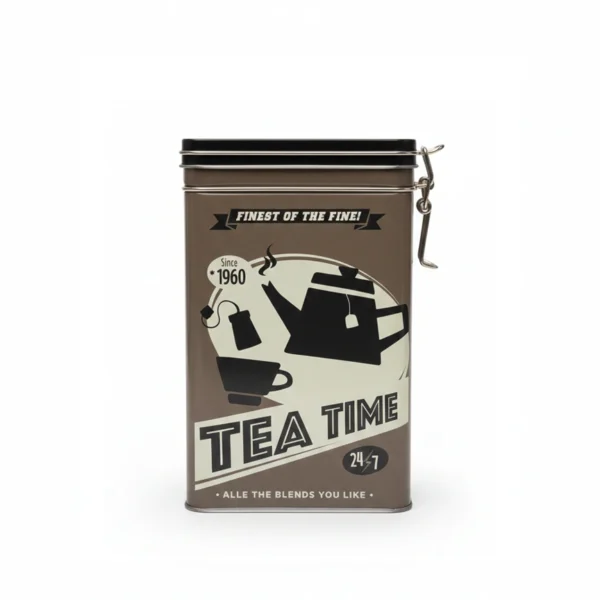 קופסת אחסון קפה פח 2