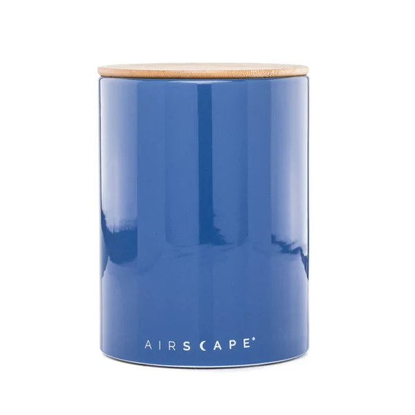 Airscape Ceramic Coffee Storage Cobalt Blue 450