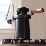 מד לחץ של Flair Espresso Wizard Steamer מראה טווח אופטימלי