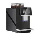 חיבורי מים וחשמל בחלק האחורי של מכונת Dr. Coffee F15