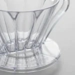 טפטפת קפה Cafec Flower Dripper Oval 102 עם פילטר נייר תואם מוכן לחליטה