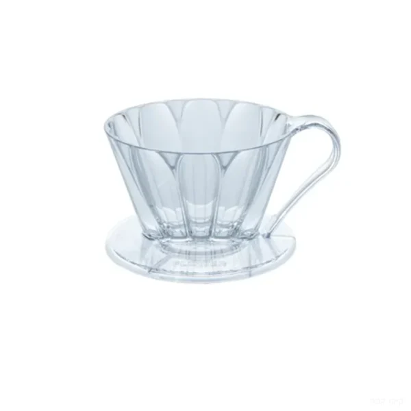 דריפר קפה CAFEC Flower Dripper Oval 102 מזווית חזיתית