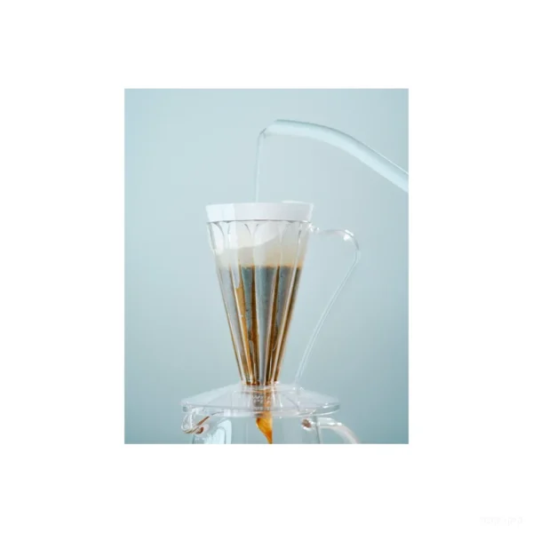 מבט קרוב על מרקם הפילטר בטכניקת הקרפ של CAFEC