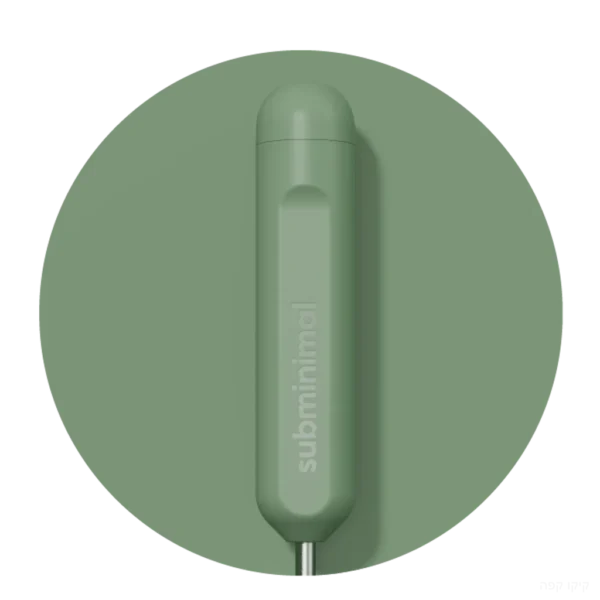 אריזת המוצר והרכיבים הכלולים של מקציף חלב subminimal NanoFoamer GO