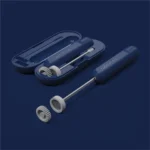 מקציף חלב Subminimal NanoFoamer GO - מבט חזיתי על המכשיר בעיצוב שחור מודרני