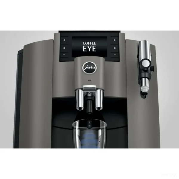מכונת קפה אוטומטית Jura W8 Dark Inox - חיישן Coffee Eye לזיהוי מיקום הכוס