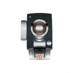 מכונת קפה Jura Z10 Aluminium Black - מבט על מיכל הפולים והבורר המסתובב