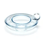 מכסה הכד השקוף של מקציף החלב Sage Milk Café SMF600 עם טבעת המשיכה Breville Assist