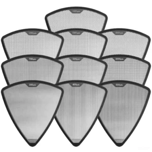 ערכת 10 נפות Kruve Grind Sieves לשדרוג מכשיר הניפוי Kruve Sifter - הנפות מסומנות בגודל המיקרון